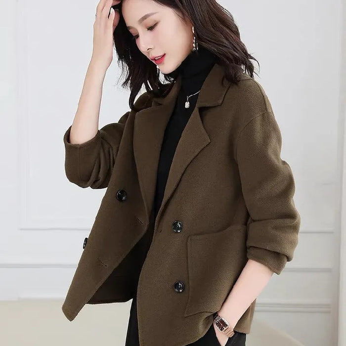 overcoat de lã espesso feminino
casaco minimalista feminino
casaco de lã moderno feminino
casaco de lã elegante casual
casaco de lã curto feminino inverno
casaco de inverno feminino