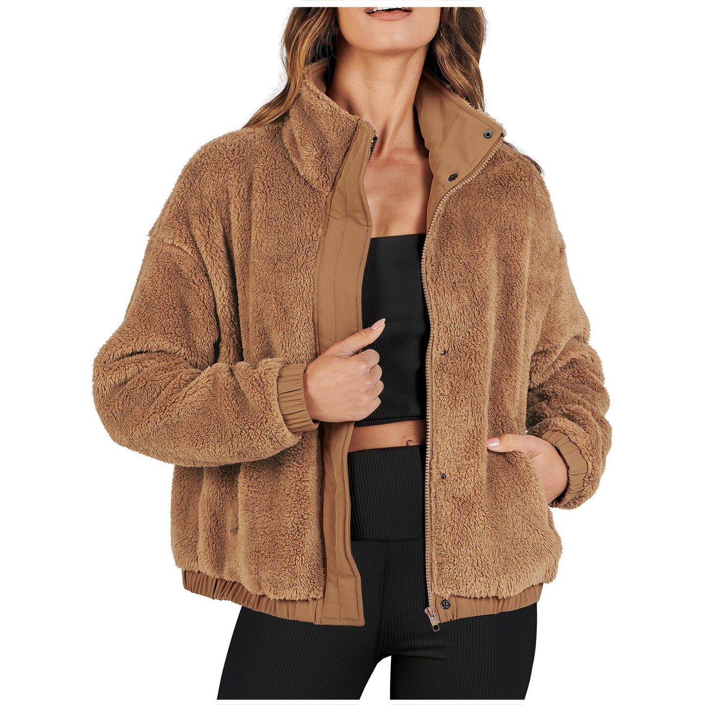 VELLENE™ Soft Plush Warm Jacket – Loose Casual Edition