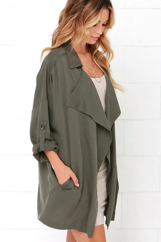 Casaco VELLENE™ – Windbreaker Casual Solto para Outono