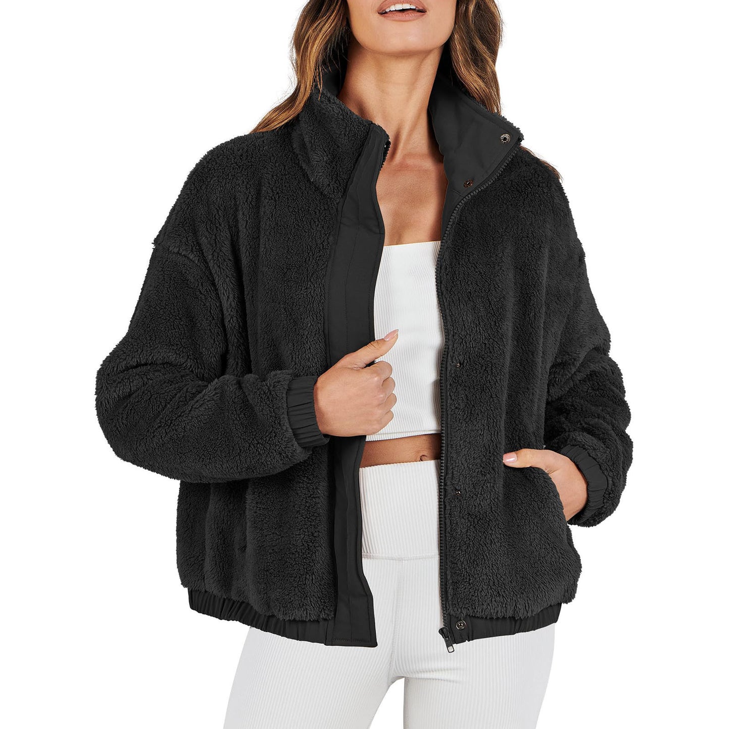 VELLENE™ Soft Plush Warm Jacket – Loose Casual Edition