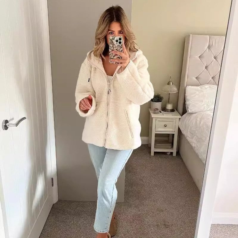 Casaco de Lã VELLENE™ – Solto e Minimalista