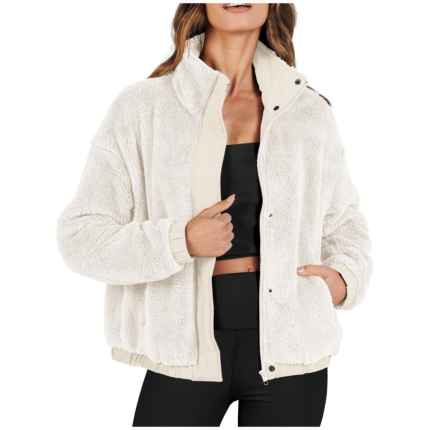 VELLENE™ Soft Plush Warm Jacket – Loose Casual Edition