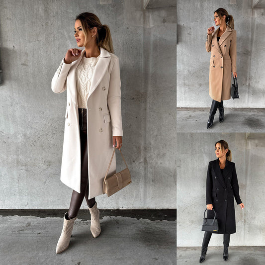 Double-Faced Wool Coat – VELLENE™ Autumn Edition